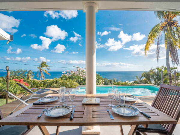 Charmin Caribbean Villa with Private Pool & Stunning Views